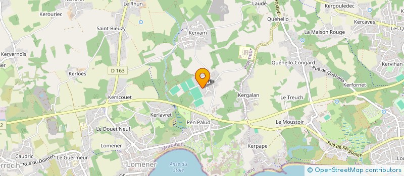 localisation de l'entreprise SCI DE L HERM à PLOEMEUR
