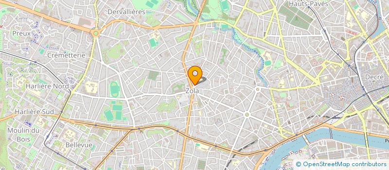 localisation de l'entreprise SCI DE L HERMINETTE à NANTES