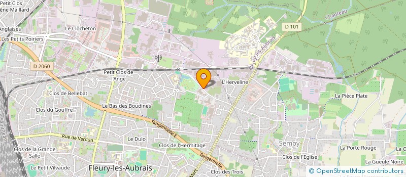 localisation de l'entreprise SCI DE L HERVELINE à FLEURY-LES-AUBRAIS