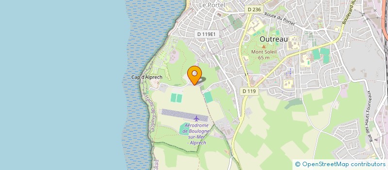 localisation de l'entreprise SCI DE L'HEURT  LE PORTEL