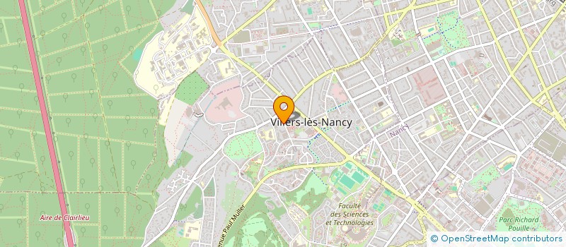 localisation de l'entreprise SCI DE L HORLOGE à VILLERS-LES-NANCY