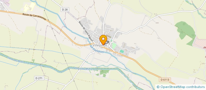 localisation de l'entreprise SCI DE L'HORLOGE  VILLEPINTE