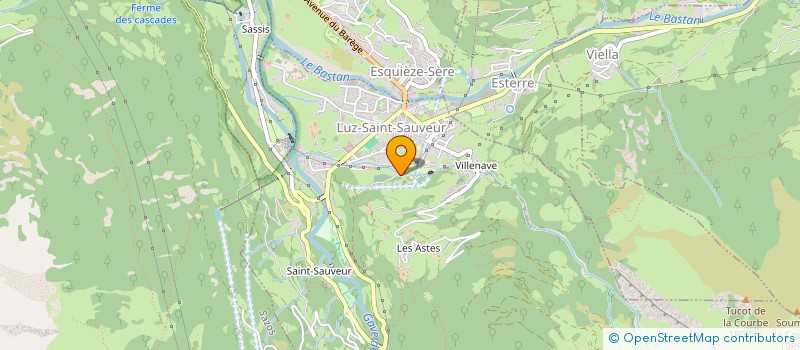 localisation de l'entreprise SCI DE L'HOSTELLERIE  LUZ-SAINT-SAUVEUR