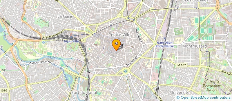 localisation de l'entreprise SCI DE L'HOTEL AUBRIOT à DIJON