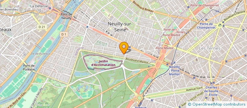 localisation de l'entreprise SCI DE L HOTEL D HAVRINCOURT à NEUILLY-SUR-SEINE