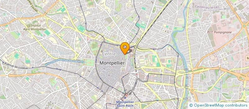 localisation de l'entreprise SCI DE L'HOTEL DE BOCAUD à MONTPELLIER