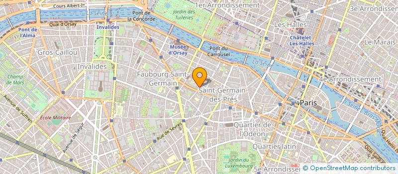 localisation de l'entreprise SCI DE L HOTEL DE LAIGUE  PARIS