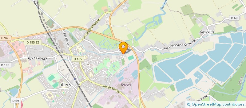 localisation de l'entreprise SCI DE L HOTEL DE VILLE  LILLERS