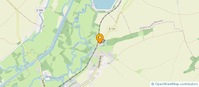 localisation de l'entreprise SCI DE L'HOTEL DIEU  REGNY