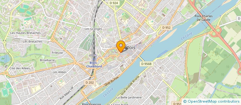 localisation de l'entreprise SCI DE L HOTEL DU CHATEAU à BLOIS