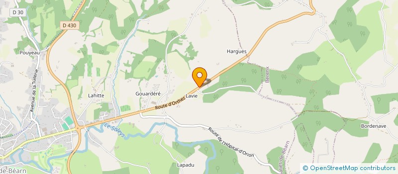 localisation de l'entreprise SCI DE L'HOTEL DU GOLF  CUGNAUX