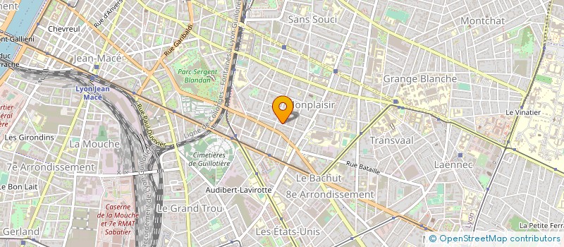 localisation de l'entreprise SCI DE L HOTEL GRIL DE CHALON SUR SAONE  LYON