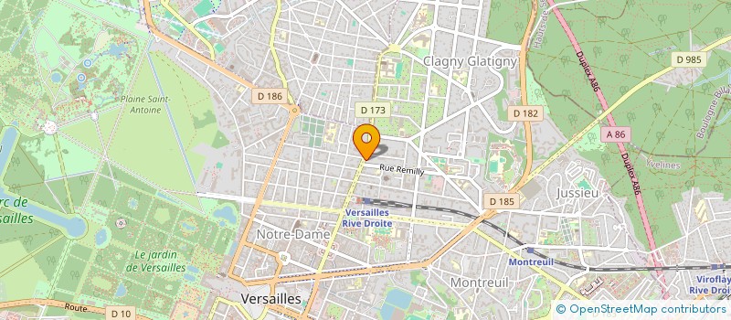 localisation de l'entreprise SCI DE L HOTEL GRILL DE SABLE SUR SARTHE  RENNES