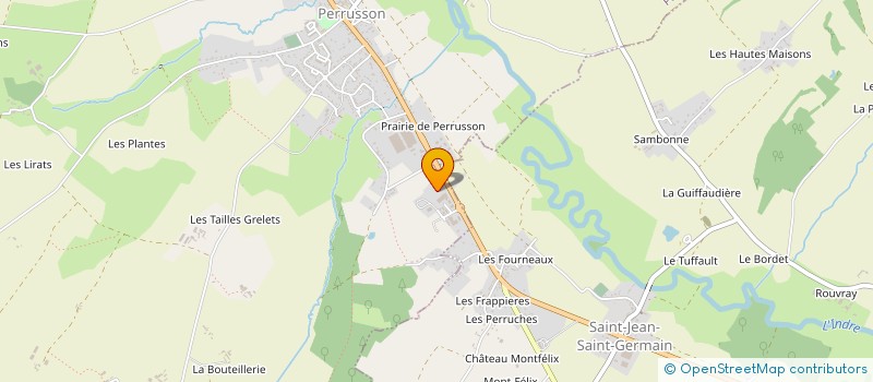 localisation de l'entreprise SCI DE L HOTEL POINT FRANCE à PERRUSSON