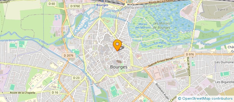 localisation de l'entreprise SCI DE L'HOTEL SANSON DE BERVILLE  BOURGES