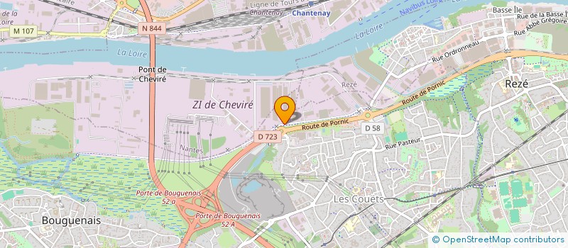 localisation de l'entreprise SCI DE L'HOUMAILLE à BOUGUENAIS