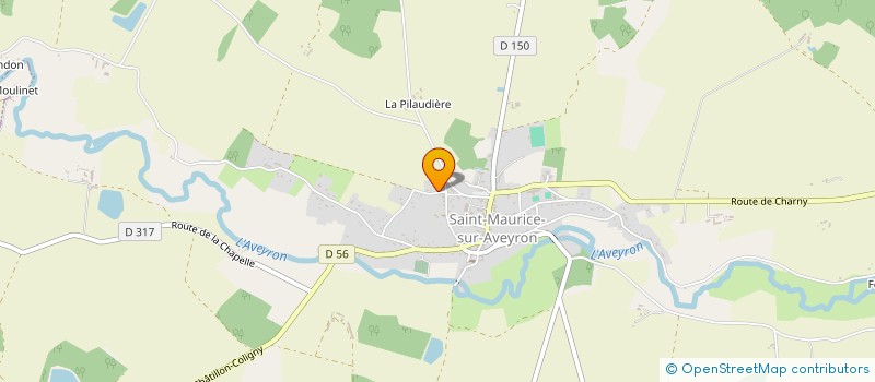 localisation de l'entreprise SCI DE L'HUILERIE  SAINT-MAURICE-SUR-AVEYRON