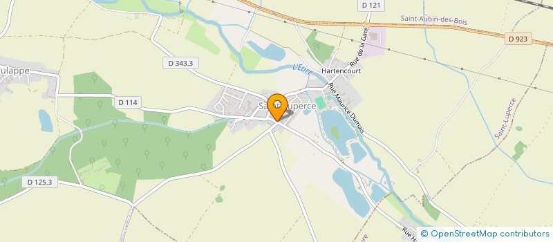 localisation de l'entreprise SCI DE L'IF à SAINT-LUPERCE