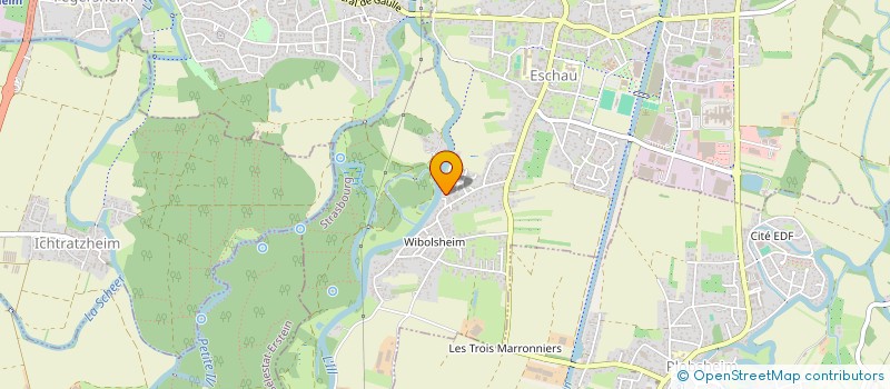 localisation de l'entreprise SCI DE L'ILE  ESCHAU