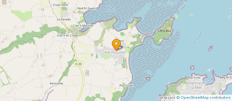 localisation de l'entreprise SCI DE L'ILE A BOIS  LEZARDRIEUX