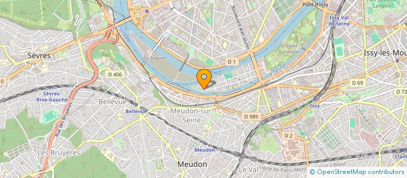 localisation de l'entreprise SCI DE L'ILE AUX PINS à ISSY-LES-MOULINEAUX