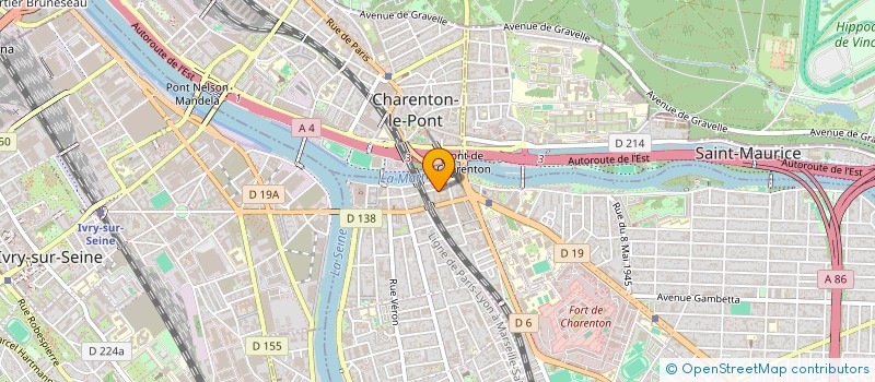 localisation de l'entreprise SCI DE L'ILE BLEUE à MAISONS-ALFORT