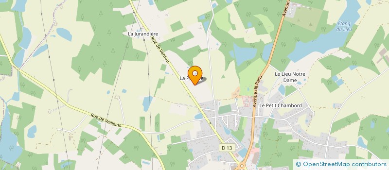 localisation de l'entreprise SCI DE L ILE MARIN  ROMORANTIN-LANTHENAY