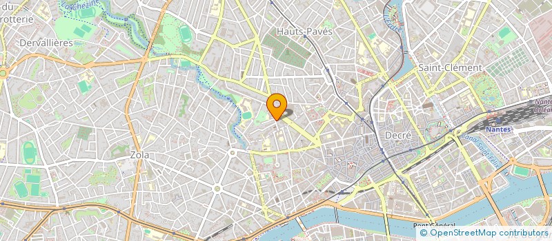 localisation de l'entreprise SCI DE L ILLE à NANTES
