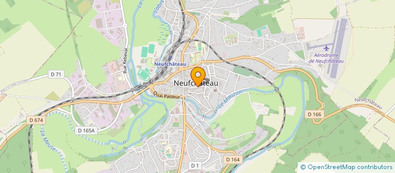 localisation de l'entreprise SCI DE L'ILOT  NEUFCHATEAU