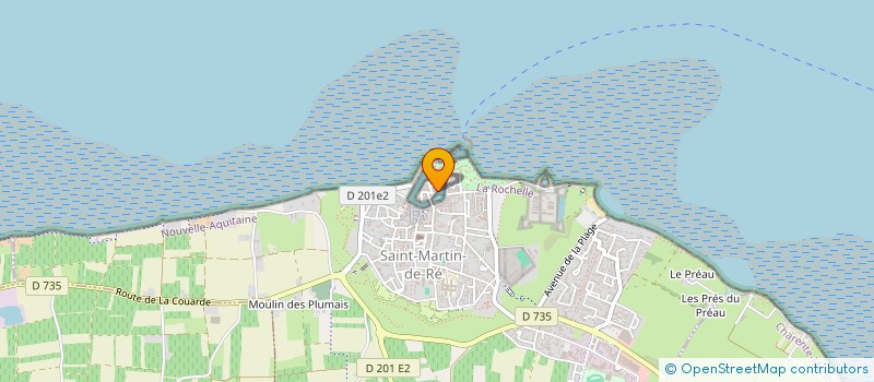 localisation de l'entreprise SCI DE L'ILOT  SAINT-MARTIN-DE-RE