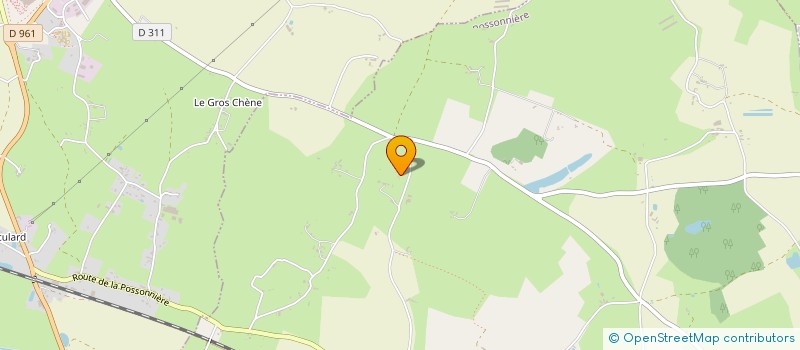 localisation de l'entreprise SCI DE L'ILOT  LA POSSONNIERE