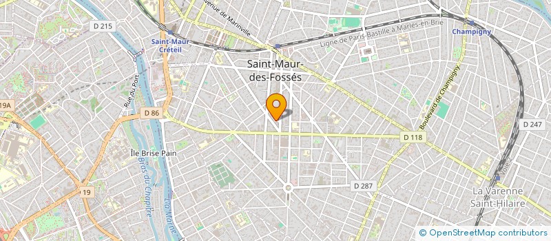 localisation de l'entreprise SCI DE L ILOT BUEIL à SAINT-MAUR-DES-FOSSES