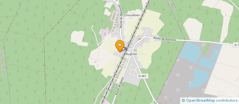 localisation de l'entreprise SCI DE L'IMPASSE DU BOIS  SAINT-VINCENT-DE-PAUL