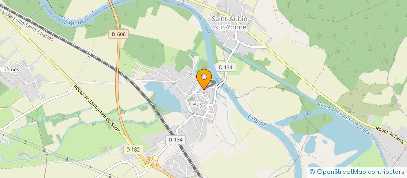 localisation de l'entreprise SCI DE L'IMPASSE DU CLOITRE  CEZY