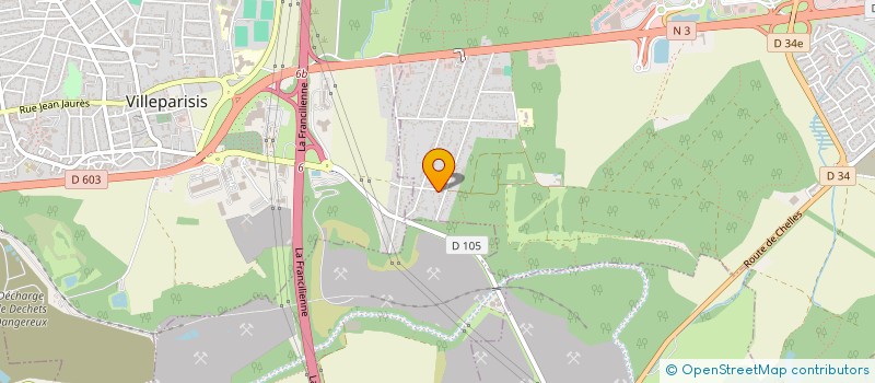 localisation de l'entreprise SCI DE L'INDEPENDANCE  CLAYE-SOUILLY