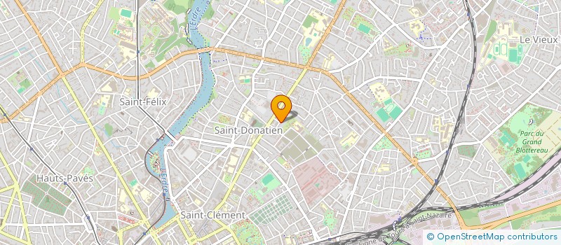localisation de l'entreprise SCI DE L'INFANTERIE à NANTES
