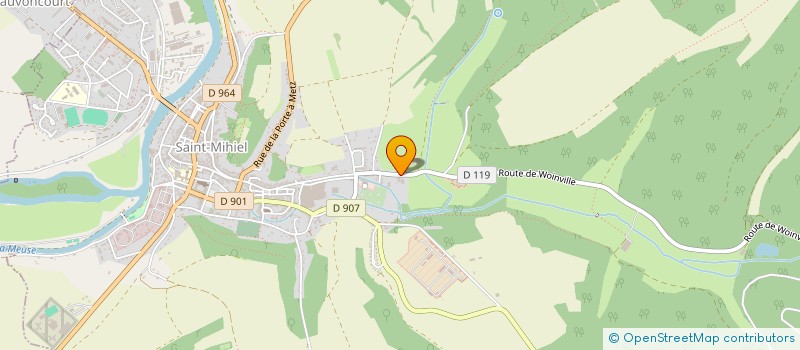 localisation de l'entreprise SCI DE L'INFINI à VELAINES