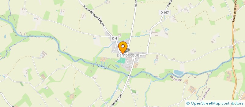 localisation de l'entreprise SCI DE L INGELSHOF  BAMBECQUE