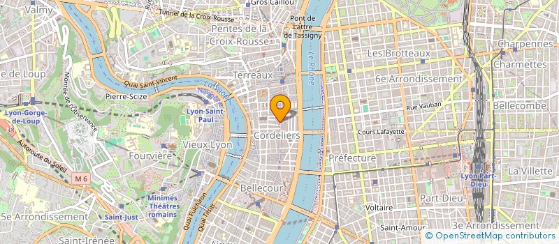 localisation de l'entreprise SCI DE L ISLE  LYON