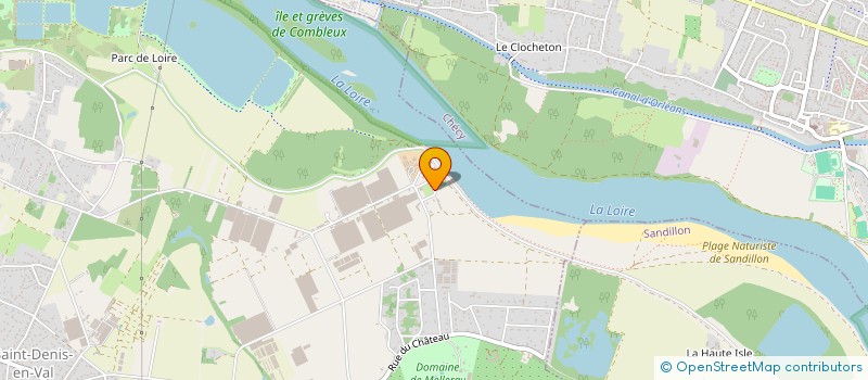 localisation de l'entreprise SCI DE L'ISLE à SAINT-DENIS-EN-VAL