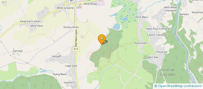 localisation de l'entreprise SCI DE L'ISOLE  SCAER