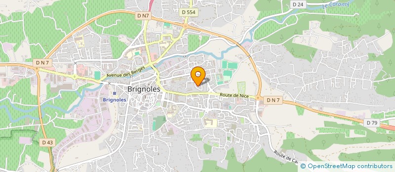 localisation de l'entreprise SCI DE L ISSOLE à BRIGNOLES