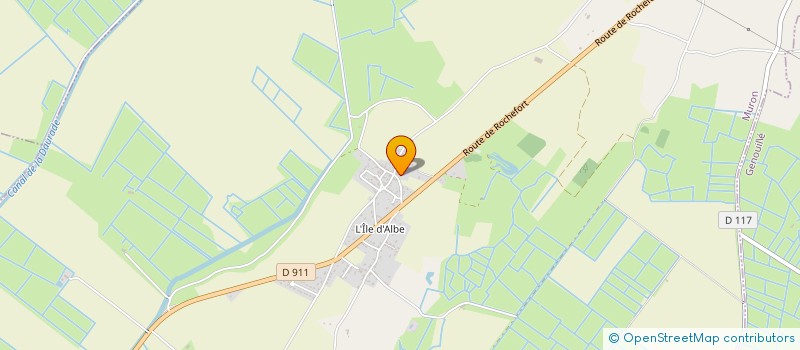 localisation de l'entreprise SCI DE L'LE D'ALBE  MURON