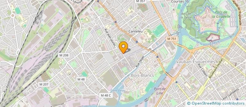 localisation de l'entreprise SCI DE L'OASIS ELFIQUE à LILLE