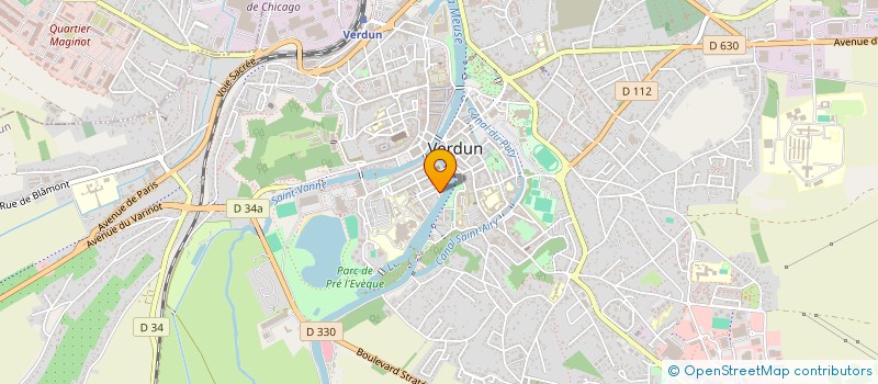 localisation de l'entreprise SCI DE L OB à VERDUN