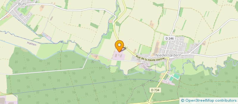 localisation de l'entreprise SCI DE L OBERE AU  NIEDERRDERN