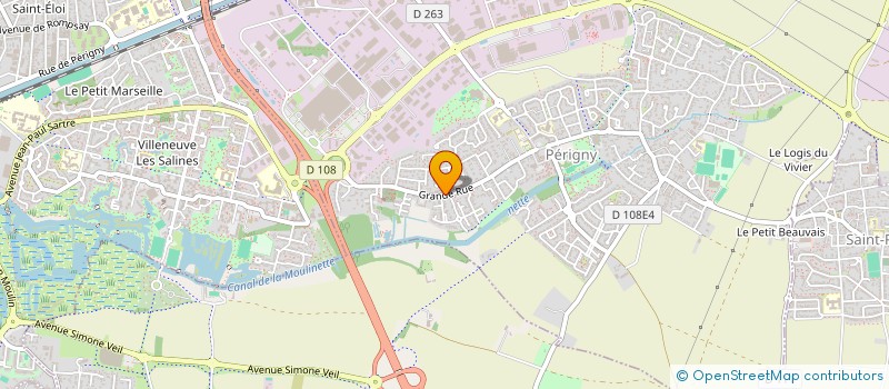 localisation de l'entreprise SCI DE L'OCEAN 17  PERIGNY