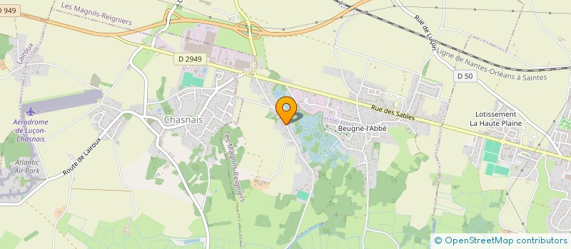 localisation de l'entreprise SCI DE L'OCEAN  LES MAGNILS-REIGNIERS