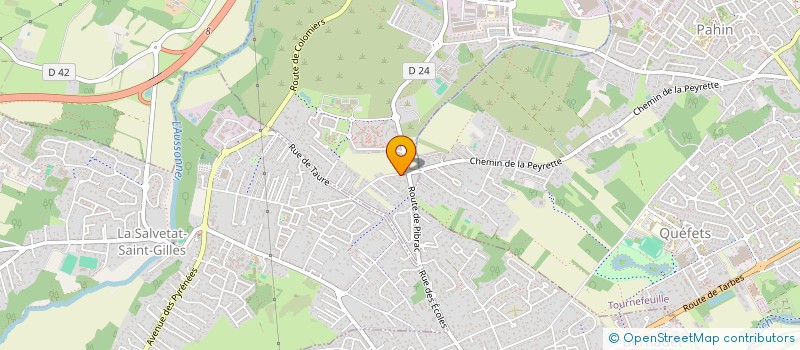 localisation de l'entreprise SCI DE L'OCEAN  PLAISANCE-DU-TOUCH