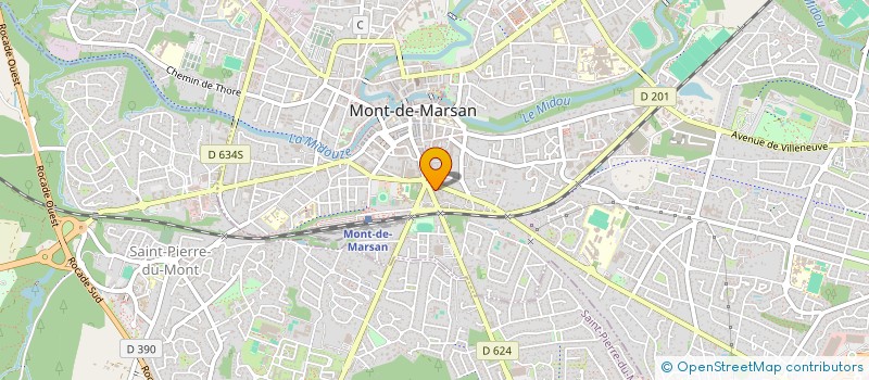 localisation de l'entreprise SCI DE L OCTROI à MONT-DE-MARSAN
